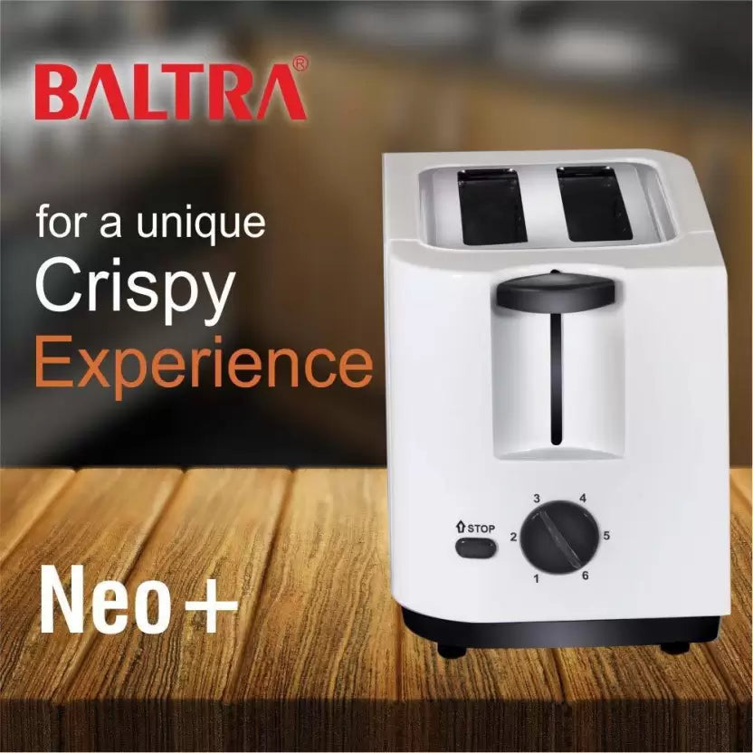 Baltra BTT-216 750 W Pop Up Toaster  (White) Baltra BTT-216 750 W Pop Up Toaster  (White)